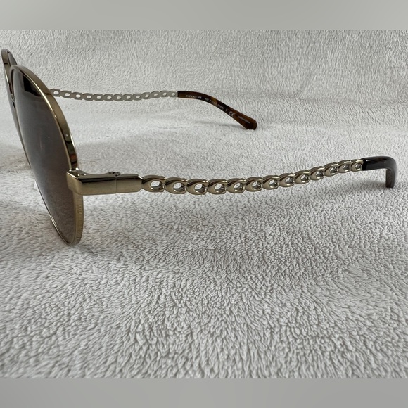 Coach Light Gold Chain Glasses HC7114-L1148 900574 56-18-140 - Picture 4 of 9